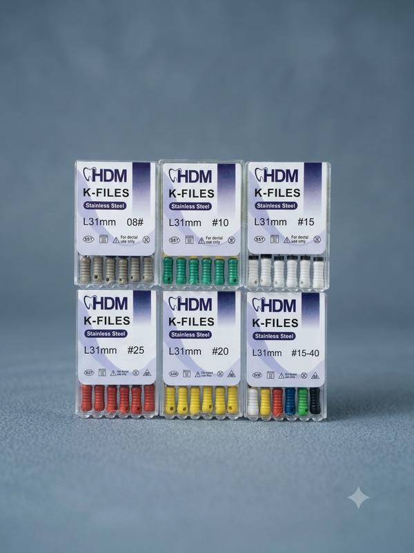 HDM K-Files – Stainless Steel, 31 MM