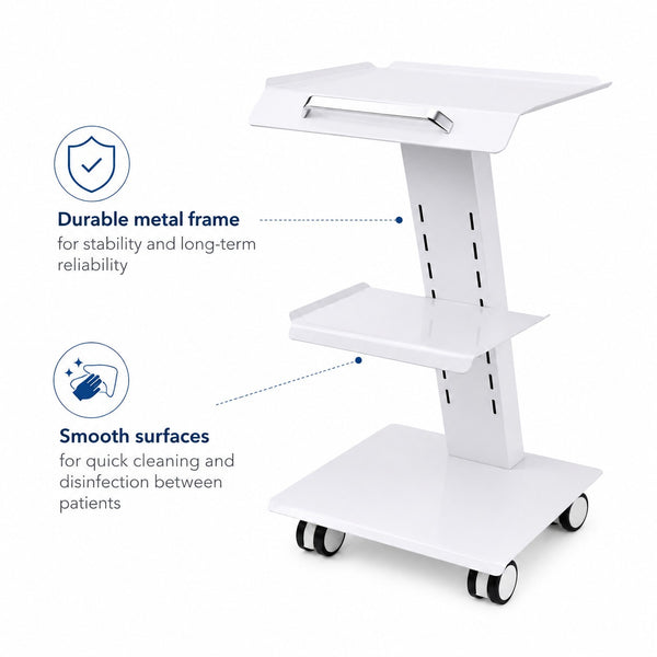 Waldent Portable Single-Pillar Mobile Dental Trolley (TJ-Q08)