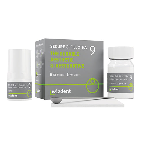 Wizdent Secure Gi Fill Xtra 9 - Aesthetic restorative GIC