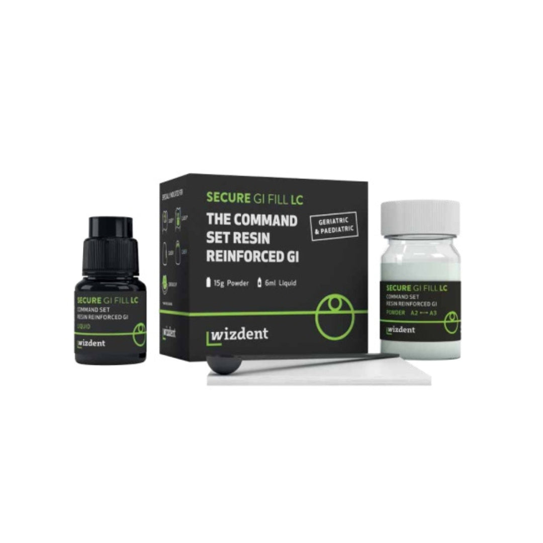 Wizdent Secure Gi Fill Lc - Dual core restorative GIC