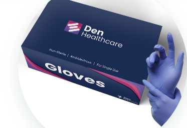 Den Nitrile Gloves Powdered Free