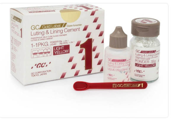 GC Gold Label 1 Luting and Lining Cement Glass Ionomer BIG Pack