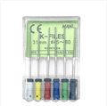 Mani K-Files 31mm – Endodontic Root Canal Files (Pack of 6)