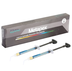 Metapex-calcium hydroxide temporary filling material