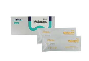 Metapex plus- calcium hydroxide temporary filling material