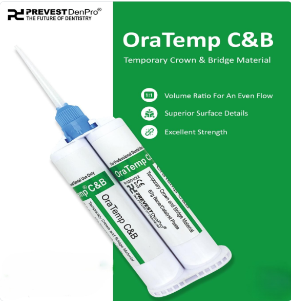 Prevest DenPro OraTemp C & B Temporary Crown and Bridge Materials