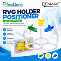 Denmax RVG Holder Positioner – Autoclavable Digital X-Ray Sensor Positioner (Set of 3)