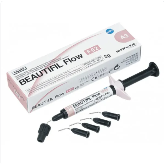 Shofu Beautifil Flow F02 Composite 2g Shade A1, A2, A3, A3.5